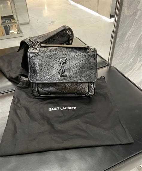 YSL NIKI入手指南（皮质纹理，皮标细节，不说包型容量） 